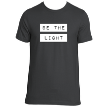 BE THE LIGHT UNISEX ORGANIC T-SHIRT / 3 COLORS AVAILABLE